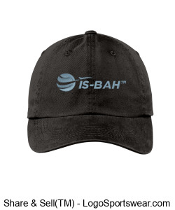 IS-BAH Womans Black Hat Design Zoom